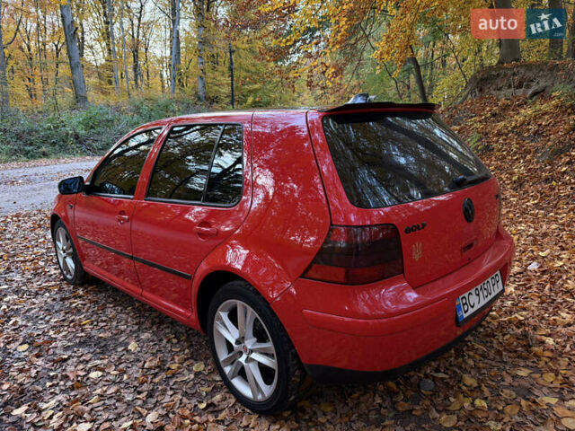 Красный Фольксваген Гольф, объемом двигателя 1.9 л и пробегом 499 тыс. км за 4300 $, фото 9 на Automoto.ua