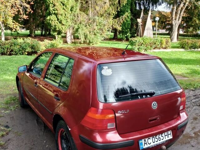 Червоний Фольксваген Гольф, об'ємом двигуна 1.6 л та пробігом 280 тис. км за 2900 $, фото 5 на Automoto.ua