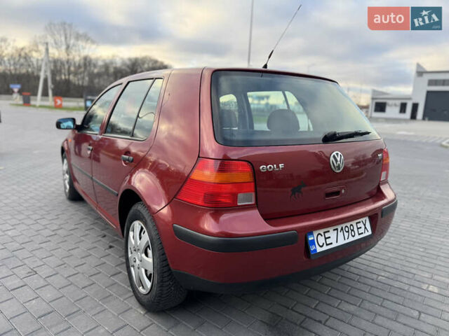 Красный Фольксваген Гольф, объемом двигателя 1.6 л и пробегом 179 тыс. км за 4100 $, фото 7 на Automoto.ua