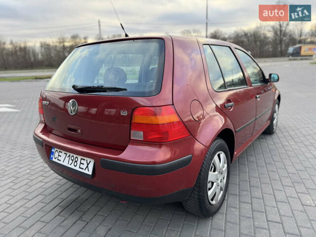 Красный Фольксваген Гольф, объемом двигателя 1.6 л и пробегом 179 тыс. км за 4100 $, фото 6 на Automoto.ua