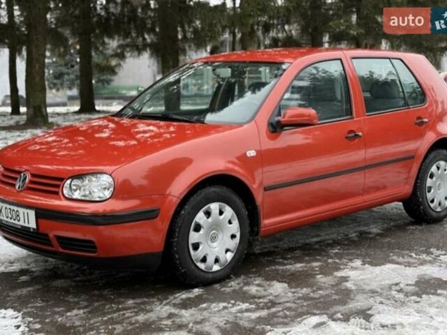 Червоний Фольксваген Гольф, об'ємом двигуна 1.6 л та пробігом 185 тис. км за 5250 $, фото 3 на Automoto.ua