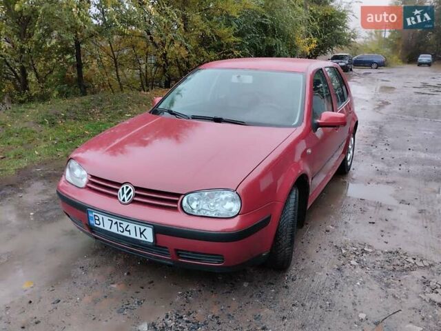 Красный Фольксваген Гольф, объемом двигателя 1.4 л и пробегом 270 тыс. км за 3350 $, фото 9 на Automoto.ua