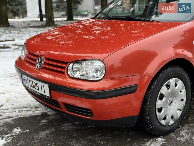 Червоний Фольксваген Гольф, об'ємом двигуна 1.6 л та пробігом 184 тис. км за 4100 $, фото 4 на Automoto.ua
