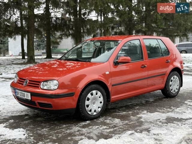 Червоний Фольксваген Гольф, об'ємом двигуна 1.6 л та пробігом 184 тис. км за 4100 $, фото 3 на Automoto.ua