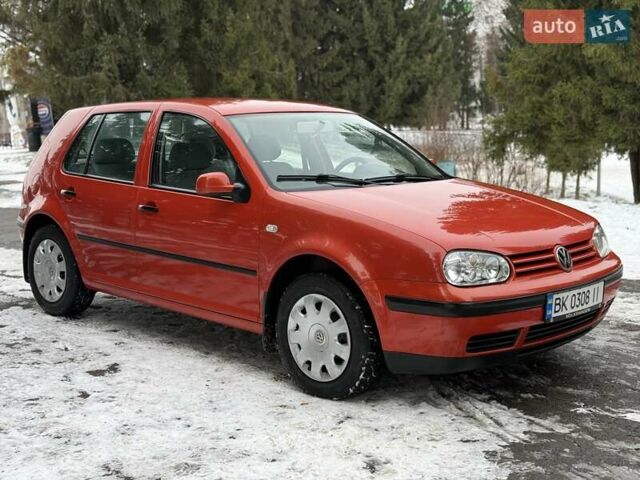 Червоний Фольксваген Гольф, об'ємом двигуна 1.6 л та пробігом 184 тис. км за 4100 $, фото 16 на Automoto.ua