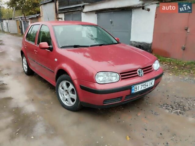 Красный Фольксваген Гольф, объемом двигателя 1.4 л и пробегом 270 тыс. км за 3350 $, фото 4 на Automoto.ua