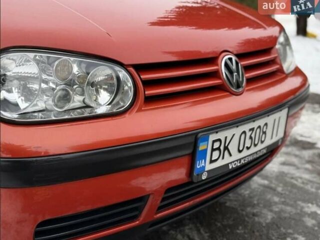 Червоний Фольксваген Гольф, об'ємом двигуна 1.6 л та пробігом 185 тис. км за 5250 $, фото 8 на Automoto.ua