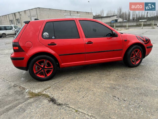 Красный Фольксваген Гольф, объемом двигателя 1.9 л и пробегом 306 тыс. км за 4800 $, фото 11 на Automoto.ua