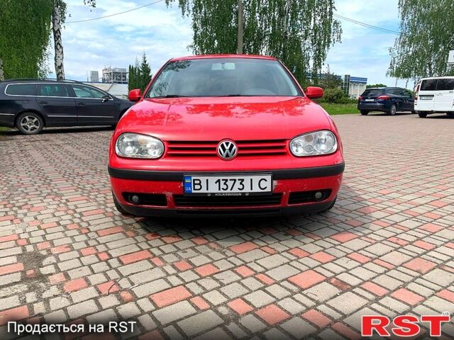 Красный Фольксваген Гольф, объемом двигателя 1.6 л и пробегом 320 тыс. км за 3700 $, фото 6 на Automoto.ua