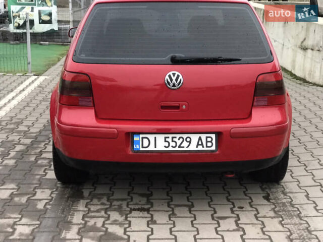 Красный Фольксваген Гольф, объемом двигателя 1.6 л и пробегом 273 тыс. км за 3399 $, фото 5 на Automoto.ua