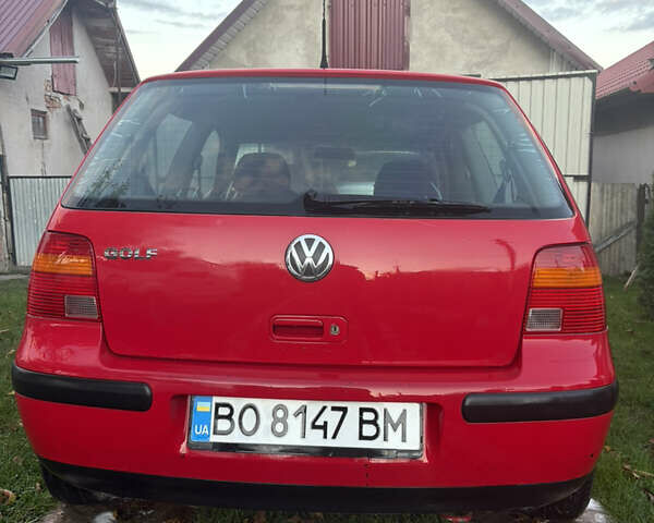 Червоний Фольксваген Гольф, об'ємом двигуна 1.4 л та пробігом 189 тис. км за 4000 $, фото 3 на Automoto.ua