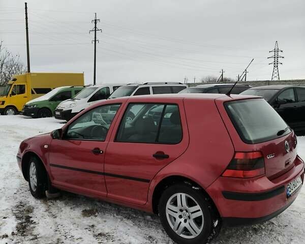 Червоний Фольксваген Гольф, об'ємом двигуна 1.6 л та пробігом 206 тис. км за 3350 $, фото 5 на Automoto.ua