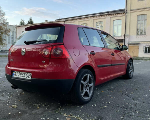 Червоний Фольксваген Гольф, об'ємом двигуна 1.6 л та пробігом 244 тис. км за 6200 $, фото 5 на Automoto.ua