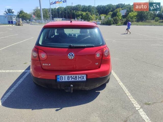 Червоний Фольксваген Гольф, об'ємом двигуна 1.6 л та пробігом 218 тис. км за 5500 $, фото 6 на Automoto.ua