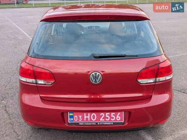 Красный Фольксваген Гольф, объемом двигателя 1.39 л и пробегом 186 тыс. км за 7500 $, фото 13 на Automoto.ua