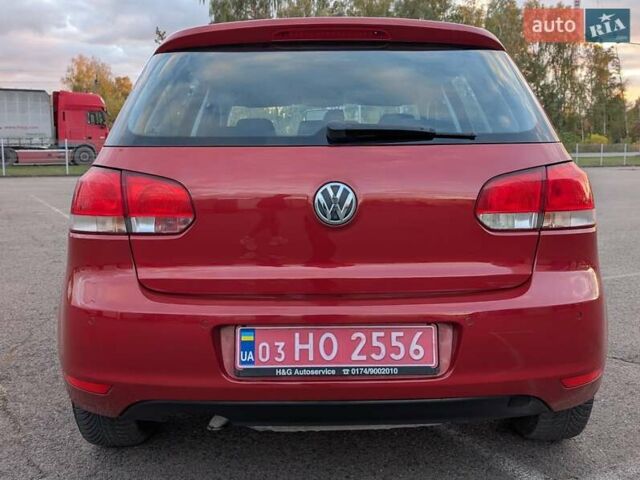Красный Фольксваген Гольф, объемом двигателя 1.39 л и пробегом 186 тыс. км за 7500 $, фото 12 на Automoto.ua