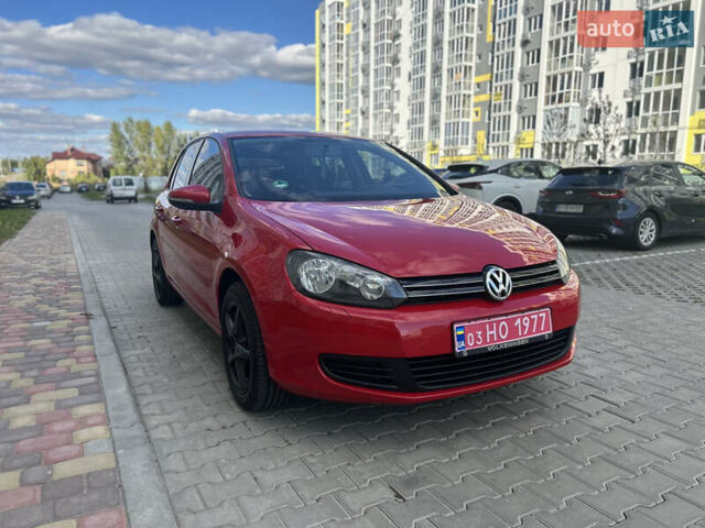 Красный Фольксваген Гольф, объемом двигателя 1.4 л и пробегом 205 тыс. км за 7350 $, фото 12 на Automoto.ua