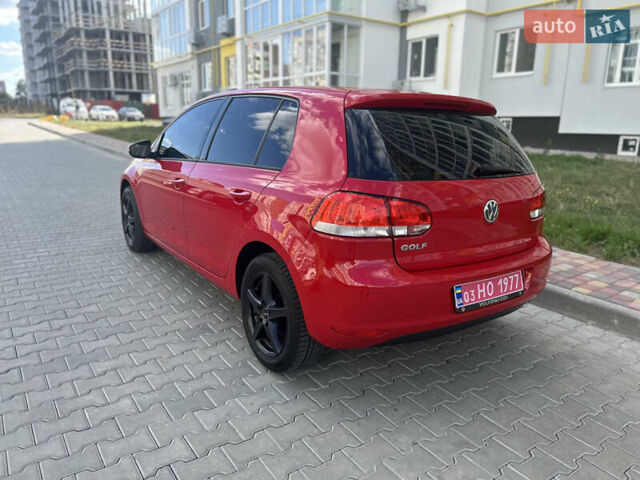Красный Фольксваген Гольф, объемом двигателя 1.4 л и пробегом 205 тыс. км за 7350 $, фото 14 на Automoto.ua