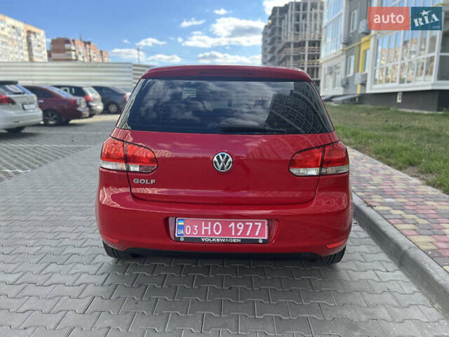 Красный Фольксваген Гольф, объемом двигателя 1.4 л и пробегом 205 тыс. км за 7350 $, фото 15 на Automoto.ua