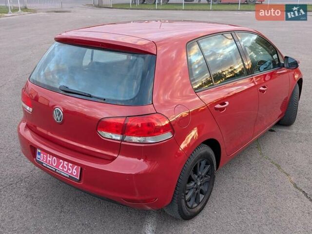 Красный Фольксваген Гольф, объемом двигателя 1.39 л и пробегом 186 тыс. км за 7500 $, фото 15 на Automoto.ua