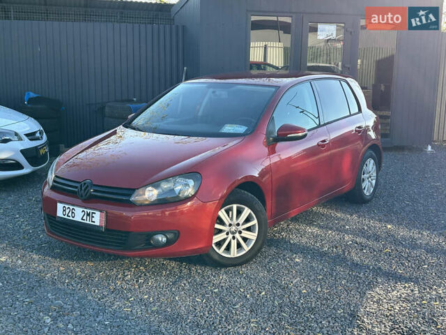 Красный Фольксваген Гольф, объемом двигателя 1.6 л и пробегом 270 тыс. км за 7700 $, фото 1 на Automoto.ua