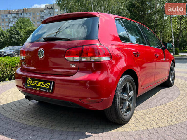 Красный Фольксваген Гольф, объемом двигателя 1.4 л и пробегом 156 тыс. км за 10350 $, фото 6 на Automoto.ua