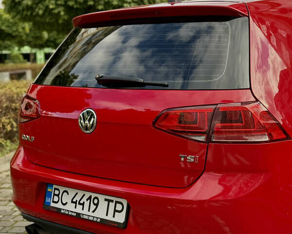 Красный Фольксваген Гольф, объемом двигателя 1.8 л и пробегом 170 тыс. км за 10950 $, фото 13 на Automoto.ua