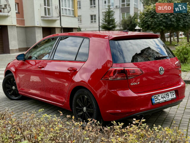 Красный Фольксваген Гольф, объемом двигателя 1.8 л и пробегом 170 тыс. км за 10950 $, фото 5 на Automoto.ua
