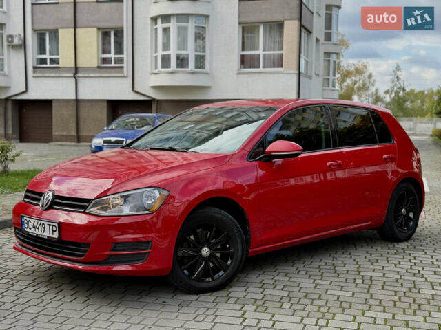 Красный Фольксваген Гольф, объемом двигателя 1.8 л и пробегом 170 тыс. км за 10950 $, фото 3 на Automoto.ua
