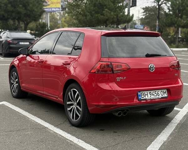 Красный Фольксваген Гольф, объемом двигателя 1.8 л и пробегом 125 тыс. км за 12900 $, фото 6 на Automoto.ua