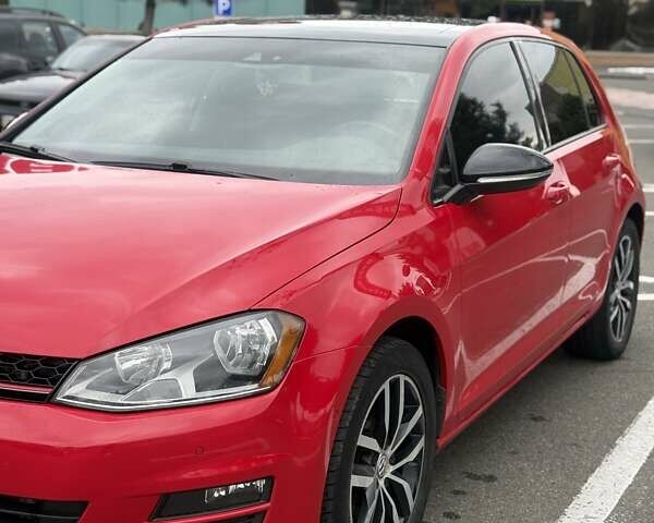 Красный Фольксваген Гольф, объемом двигателя 1.8 л и пробегом 125 тыс. км за 12900 $, фото 4 на Automoto.ua