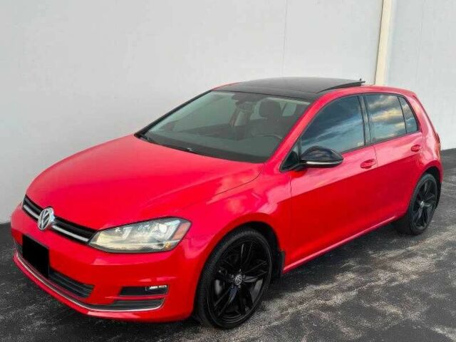 Красный Фольксваген Гольф, объемом двигателя 2 л и пробегом 125 тыс. км за 5500 $, фото 1 на Automoto.ua