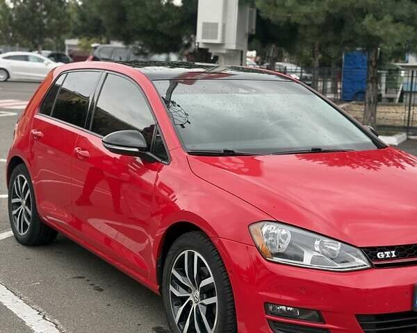 Красный Фольксваген Гольф, объемом двигателя 1.8 л и пробегом 125 тыс. км за 12900 $, фото 3 на Automoto.ua