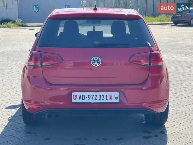 Красный Фольксваген Гольф, объемом двигателя 1.4 л и пробегом 161 тыс. км за 13300 $, фото 10 на Automoto.ua