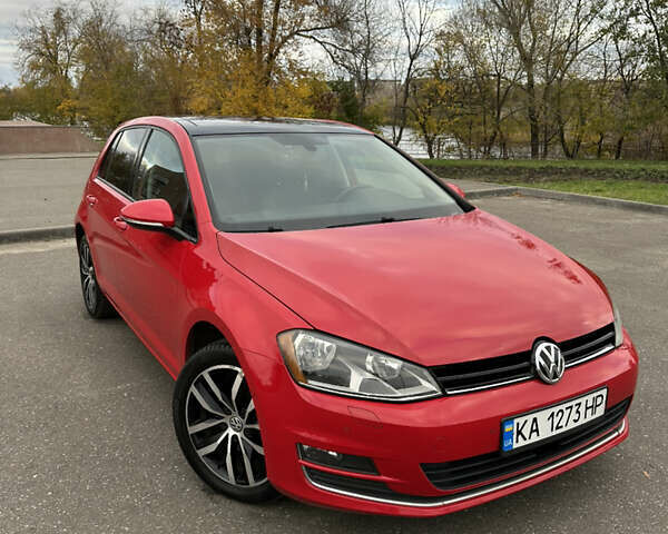 Красный Фольксваген Гольф, объемом двигателя 1.8 л и пробегом 150 тыс. км за 12500 $, фото 1 на Automoto.ua