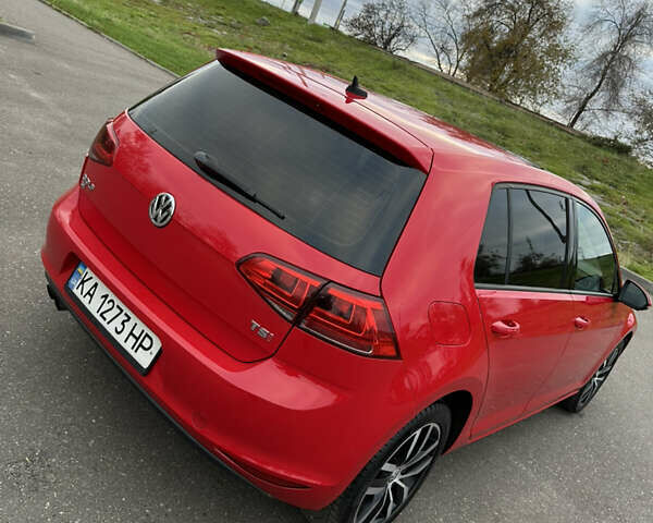 Красный Фольксваген Гольф, объемом двигателя 1.8 л и пробегом 150 тыс. км за 12500 $, фото 13 на Automoto.ua