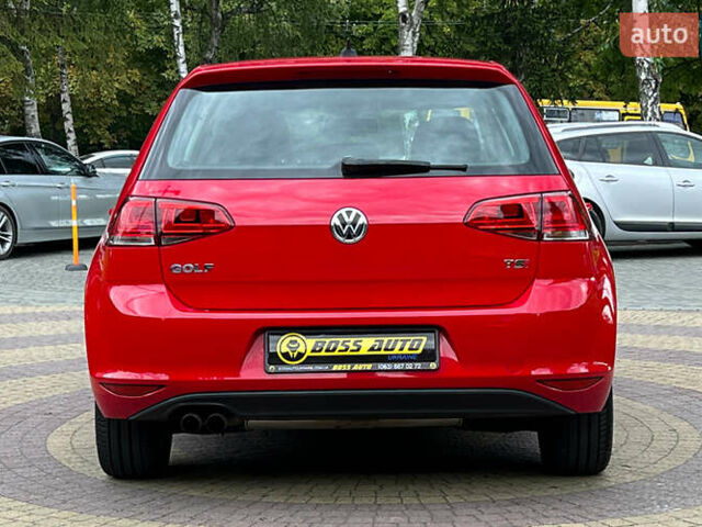 Красный Фольксваген Гольф, объемом двигателя 1.8 л и пробегом 138 тыс. км за 12650 $, фото 5 на Automoto.ua