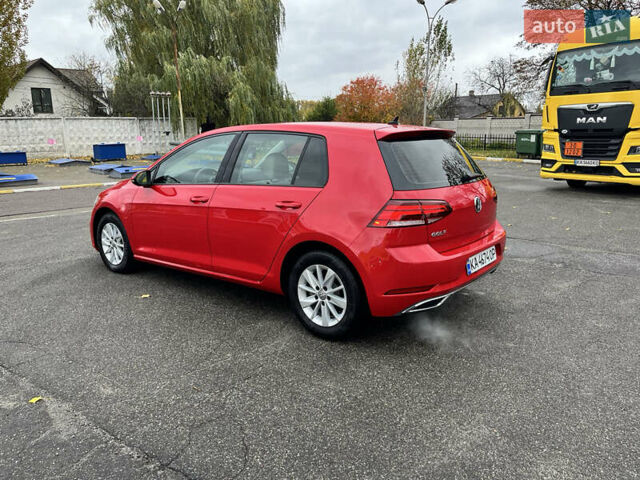 Красный Фольксваген Гольф, объемом двигателя 1.8 л и пробегом 90 тыс. км за 13800 $, фото 5 на Automoto.ua