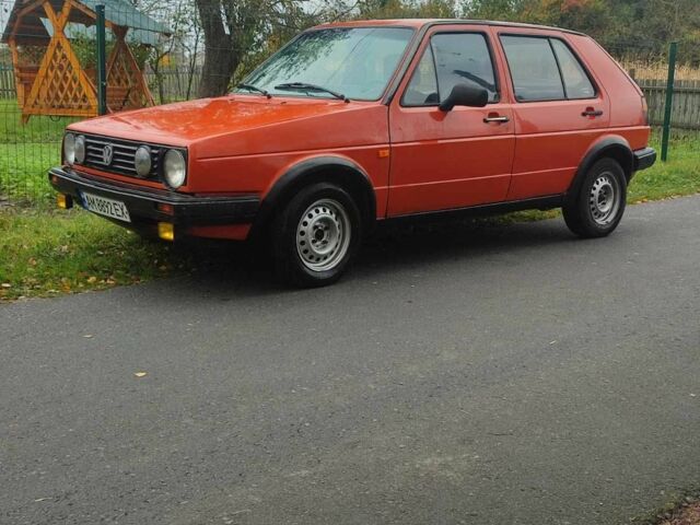 Червоний Фольксваген Гольф, об'ємом двигуна 1.6 л та пробігом 270 тис. км за 1700 $, фото 1 на Automoto.ua