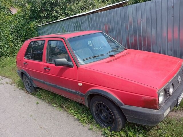 Красный Фольксваген Гольф, объемом двигателя 1.3 л и пробегом 58 тыс. км за 1300 $, фото 7 на Automoto.ua