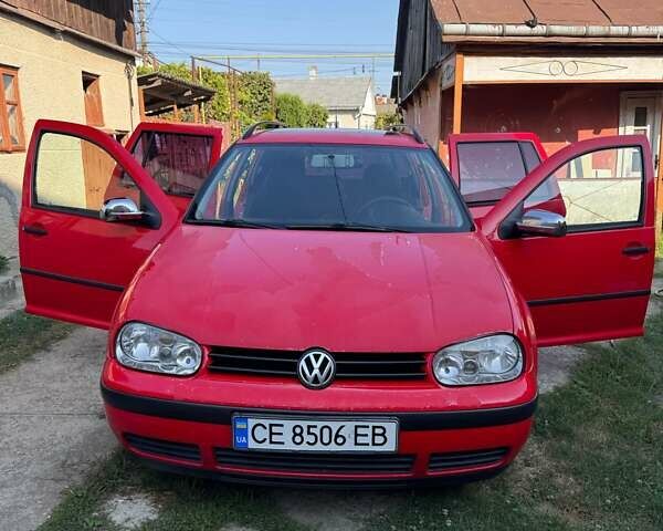 Красный Фольксваген Гольф, объемом двигателя 1.6 л и пробегом 287 тыс. км за 3000 $, фото 24 на Automoto.ua