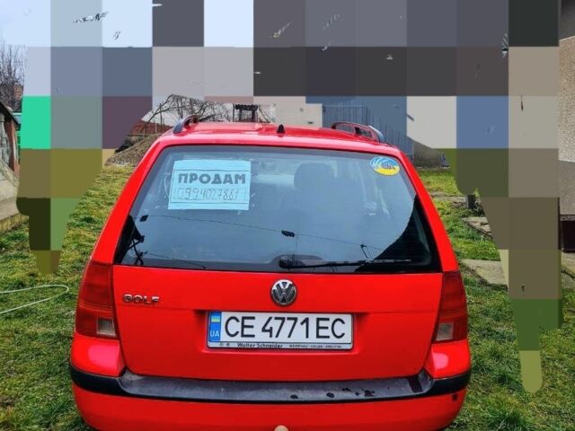 Червоний Фольксваген Гольф, об'ємом двигуна 1.6 л та пробігом 250 тис. км за 4200 $, фото 3 на Automoto.ua
