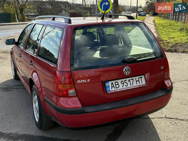Красный Фольксваген Гольф, объемом двигателя 1.6 л и пробегом 220 тыс. км за 4750 $, фото 9 на Automoto.ua