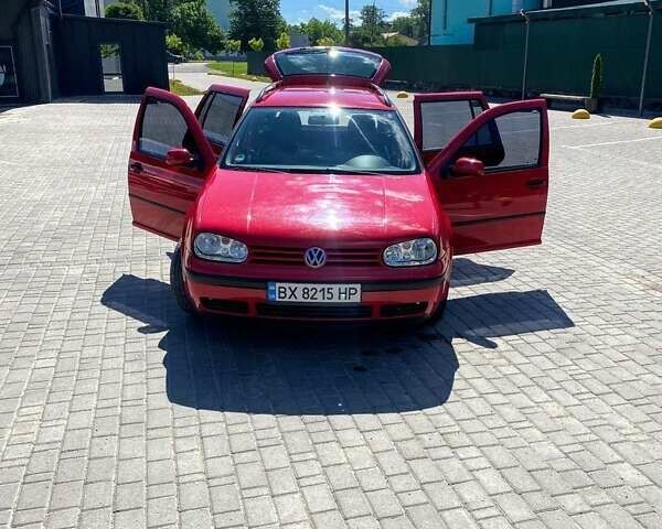 Червоний Фольксваген Гольф, об'ємом двигуна 1.39 л та пробігом 213 тис. км за 4150 $, фото 6 на Automoto.ua