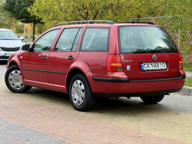 Фольксваген Гольф 2001 в Черкассах на Automoto.ua Красный Фольксваген Гольф, объемом двигателя 1.4 л и пробегом 209 тыс. км за 3400 $, фото 6 на Automoto.ua