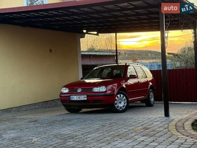 Червоний Фольксваген Гольф, об'ємом двигуна 1.6 л та пробігом 187 тис. км за 4450 $, фото 2 на Automoto.ua