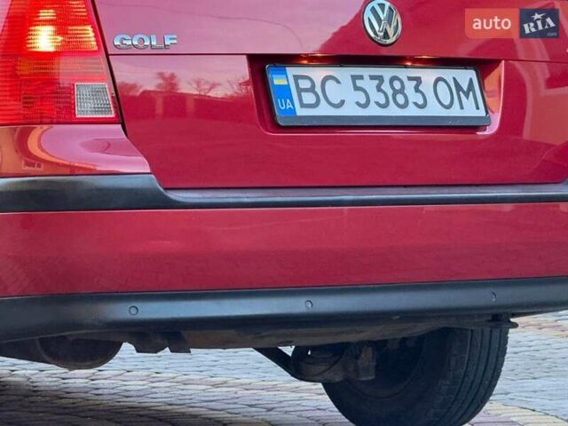 Червоний Фольксваген Гольф, об'ємом двигуна 1.6 л та пробігом 187 тис. км за 4450 $, фото 15 на Automoto.ua