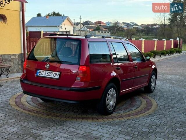 Червоний Фольксваген Гольф, об'ємом двигуна 1.6 л та пробігом 187 тис. км за 4450 $, фото 25 на Automoto.ua