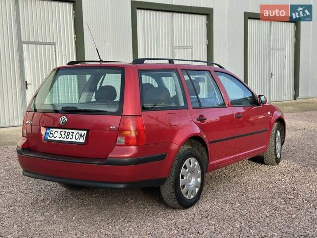 Красный Фольксваген Гольф, объемом двигателя 1.6 л и пробегом 187 тыс. км за 4150 $, фото 14 на Automoto.ua
