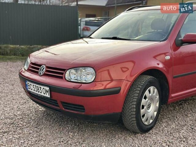 Красный Фольксваген Гольф, объемом двигателя 1.6 л и пробегом 187 тыс. км за 4150 $, фото 18 на Automoto.ua
